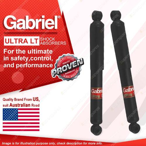 2 x Rear Gabriel Ultra LT Shock Absorbers for Fiat Ducato 02-07 1000kg 1400kg