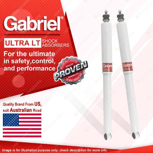 2 x Rear Gabriel Ultra LT Shock Absorbers for Kia Pregio CT 2.7L Van 02-06