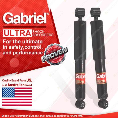 2 x Rear Gabriel Ultra Shock Absorbers for Peugeot 307 T5 T6 1.6L 2.0L Wagon