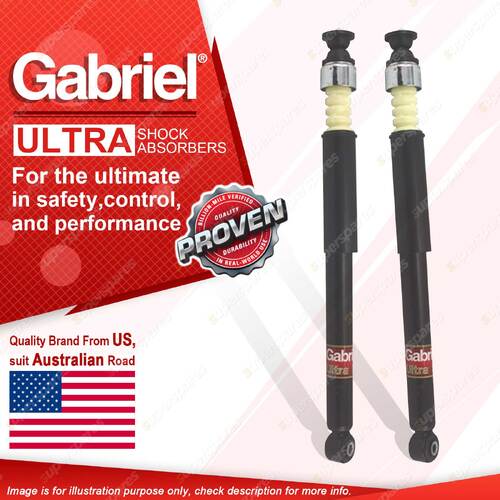 Rear Gabriel Ultra Shock Absorbers for Peugeot 207 Hatch Wagon Convertible 07-14