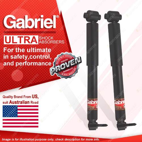 2 x Rear Gabriel Ultra Shock Absorbers for Peugeot 3008 Hatch 6/10-7/17