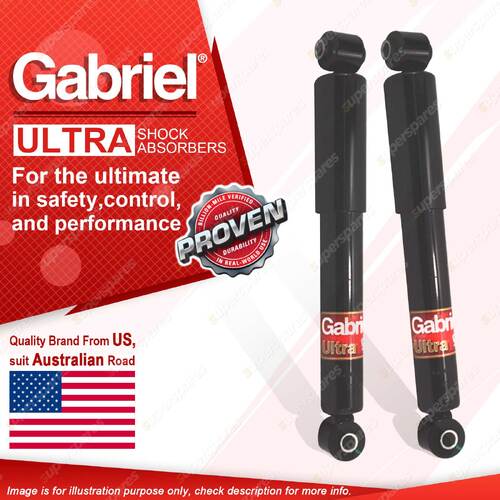 2 x Rear Gabriel Ultra Shock Absorbers for Renault Kangoo X76 1.5L 1.6L 06-10