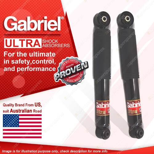 2 x Rear Gabriel Ultra Shock Absorbers for Renault Scenic JA RX4 4WD Wagon 01-04