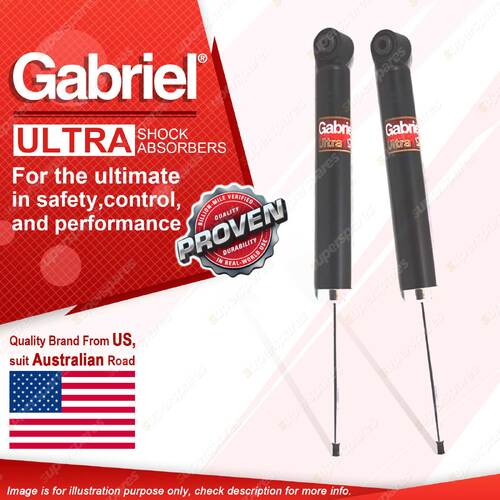 2x Rear Gabriel Ultra Shock Absorbers for Renault Scenic J84 FWD Wagon 6/03-3/09