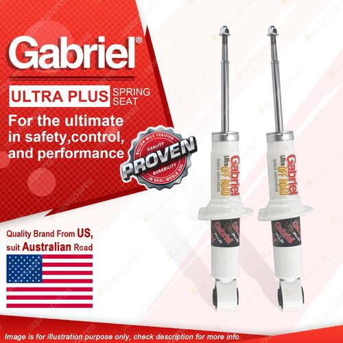 2x Rear Gabriel Ultra Shock Absorbers for Fiat Panda 1.2 Petrol Diesel Hatchback