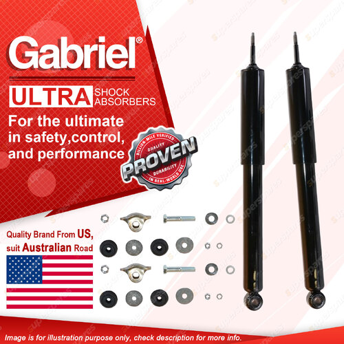 2 x Front Gabriel Ultra Gas Shocks for Mercedes Benz 123 W123 S123 S-Class 126