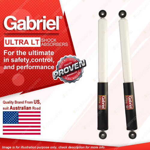 2x Rear Gabriel Ultra LT Gas Shock Absorbers for Ram 1500 DS DT Laramie Longhorn