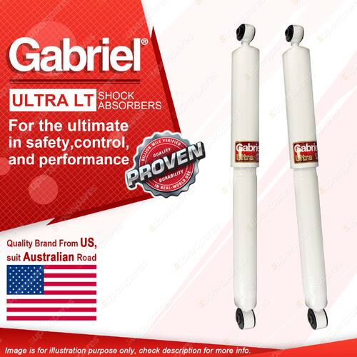 Pair Rear Gabriel Ultra LT Shock Absorbers for Ford Ranger PY T6.2 6/22-On