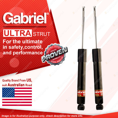 2x Rear Gabriel Ultra Strut Shock Absorbers for Honda HRV RU5 1.8L SUV 1/15 - On