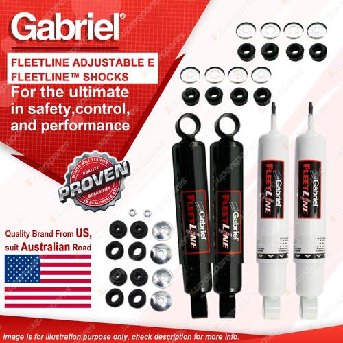 Gabriel Front + Rear Fleetline HD Shocks for Isuzu Truck NPR200 300 400