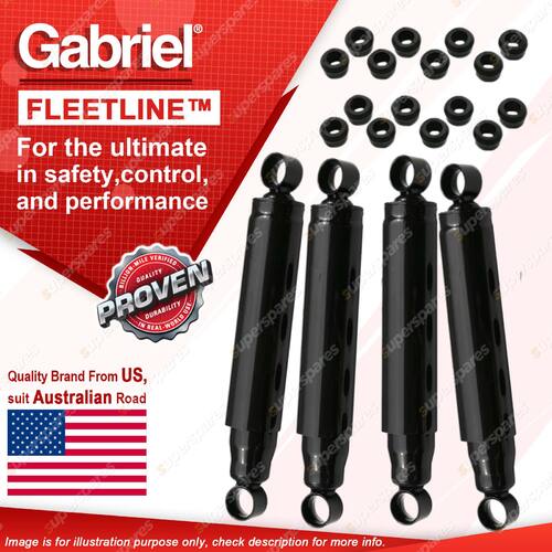 Gabriel Front Rear Fleetline HD Shocks for International Acco ACCO410A 510A