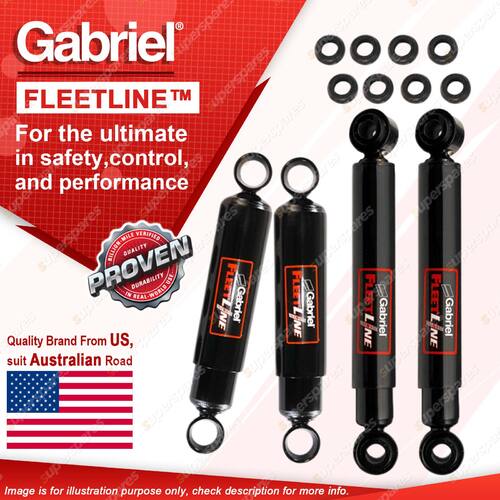 Gabriel Front + Rear Fleetline HD Truck Shocks for Hino FF Series FF1J FF2H