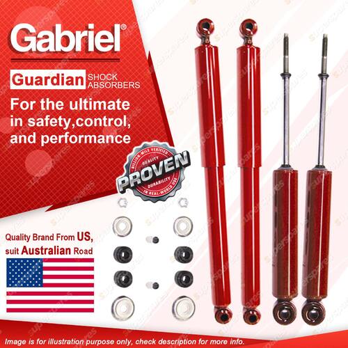 Gabriel Front + Rear Guardian Shocks for Holden GMH Rodeo KB2 KBD2 KB4 KBD4