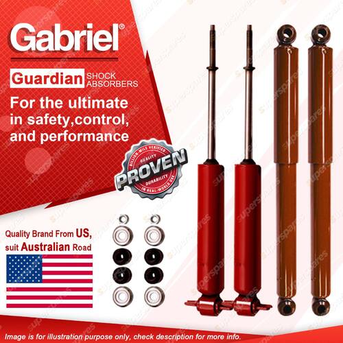 Gabriel Front Rear Guardian Shocks for Mazda E Series E1300 E1400 E1600 E2200