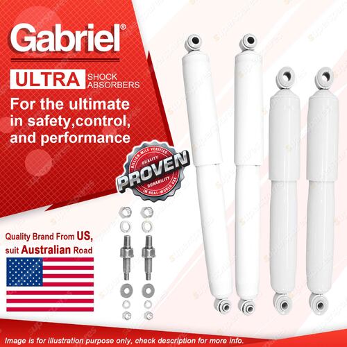 Gabriel Front + Rear Ultra LT Shock Absorbers for Chevrolet C Series C30 C3500