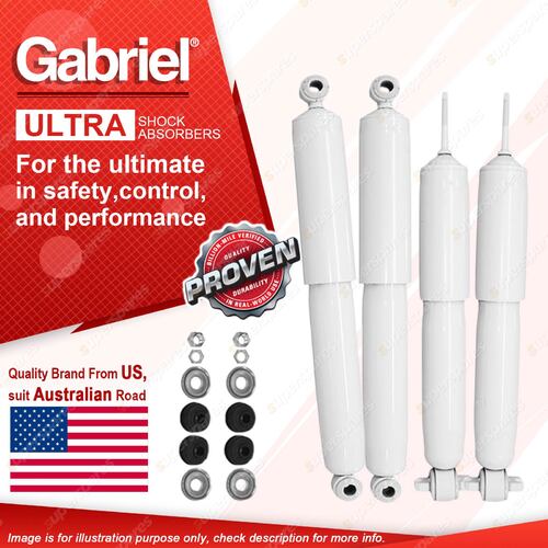 Gabriel Front + Rear Ultra Shocks for Mitsubishi Pajero NA NB NC ND NE NF NG