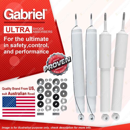 Gabriel Front + Rear Ultra LT Shock Absorbers for Ford F150 F250 4WD