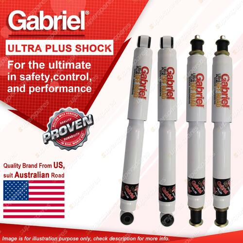 Gabriel Front + Rear Ultra Plus Shocks for Ford Maverick DA Hardtop Wagon