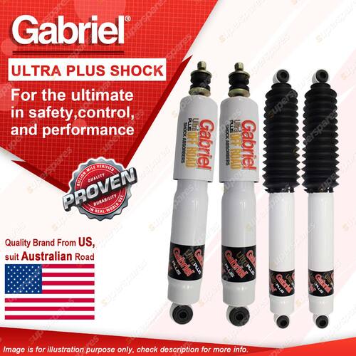 Gabriel Front Rear OE Height Ultra Plus Shocks for Isuzu D-MAX TF