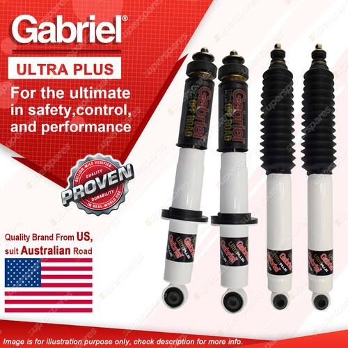 Gabriel Front + Rear 40mm Raised Ultra Plus Shocks for Prado RZJ VZJ KZJ 95