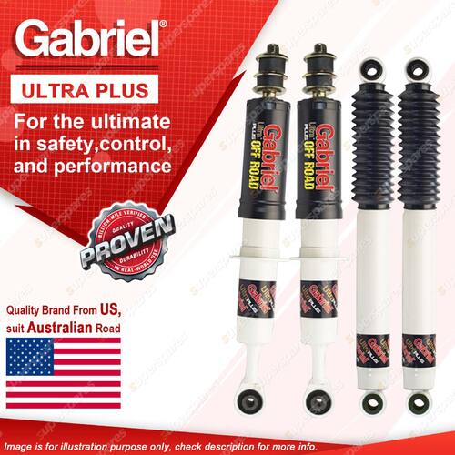 Gabriel Front Rear Ultra Plus Shocks for Toyota Hilux GGN25R KUN26R 150 Series