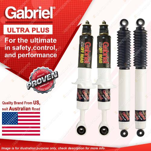 Gabriel Front + Rear Ultra Plus Shocks for Ford Ranger PX 2WD 4WD 11-18