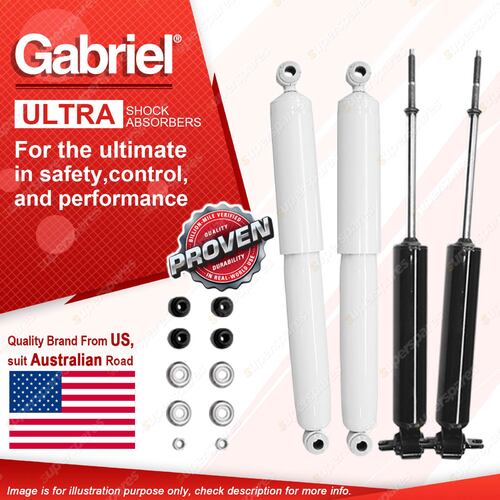 Gabriel Front + Rear Ultra Shock Absorbers for Mazda E Series E1400