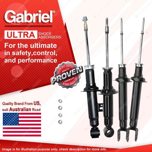 Gabriel Front + Rear Ultra Spring Seat Shocks for Nissan 300ZX Z32 Coupe