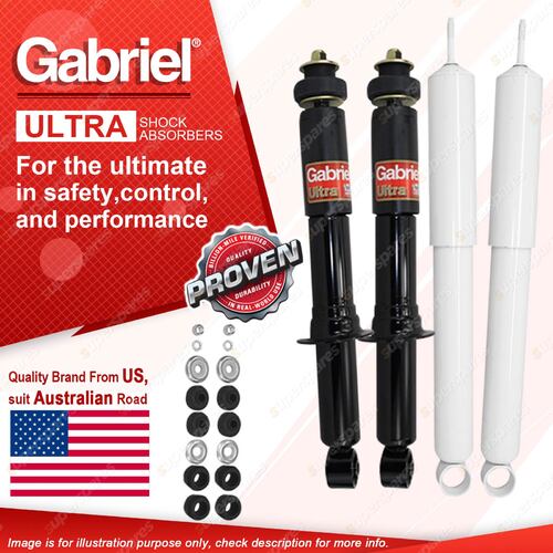 Gabriel Front Rear Ultra Shocks for Toyota Hilux Surf KZN185 Prado RZJ VZJ KZJ95