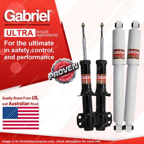 Gabriel Front + Rear Ultra Shock Absorbers for Ford Territory SX SY AWD