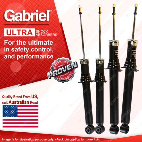 Gabriel Front + Rear Ultra Spring Seat Shocks for Lexus LS430 UCF30R Sedan