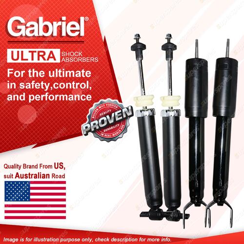 Gabriel Front + Rear Ultra Spring Seat Shocks for Chevrolet Corvette C5