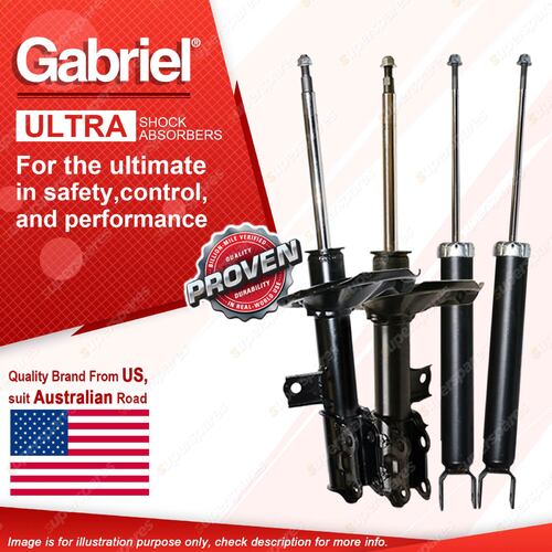 Gabriel Front + Rear Ultra Shock Absorbers for Hyundai Elantra HD 2.0L Sedan