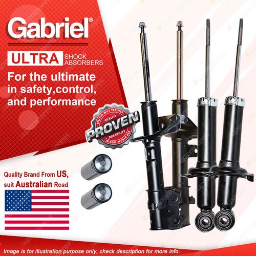 Gabriel Front + Rear Ultra Shock Absorbers for Honda CR-V RE4 2.4L SUV