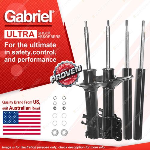 Gabriel Front + Rear Ultra Shock Absorbers for Nissan Maxima J30 Sedan