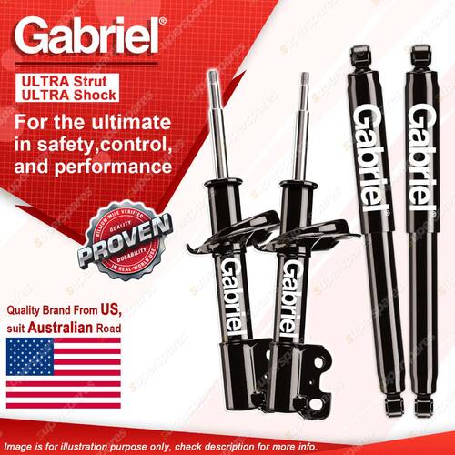 Gabriel Front + Rear Ultra Shocks for Toyota Lexcen VR VS with beam rear axle