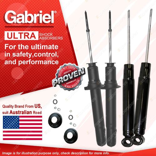 Gabriel Front + Rear Ultra Shock Absorbers for Mitsubishi Galant HJ 92-94