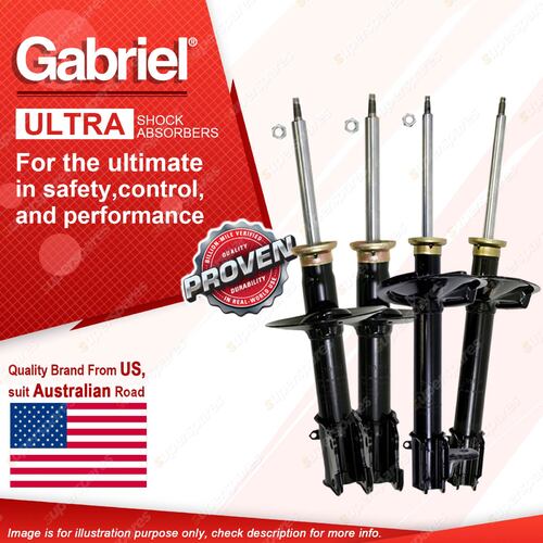 Gabriel Front + Rear Ultra Strut Shocks for Chrysler Neon JB 99-02