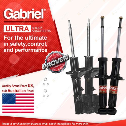 Gabriel Front + Rear Ultra Shock Absorbers for Mitsubishi Lancer CC 1.5 1.8L