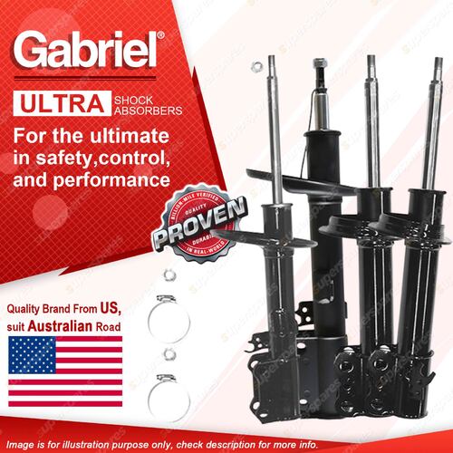 Gabriel Front Rear Ultra Shocks for Holden GMH Apollo JM JP rotating spring seat