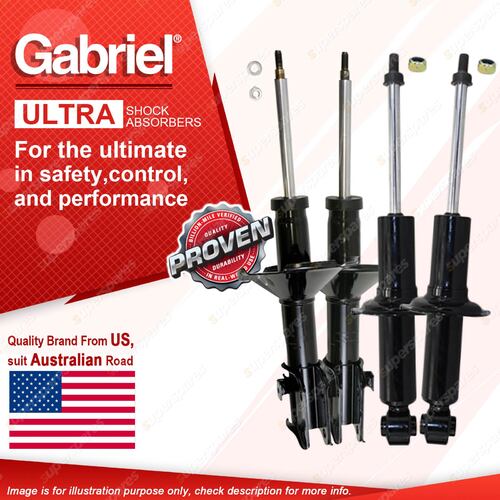 Gabriel Front + Rear Ultra Shocks for Subaru Liberty Legacy BE5 BE9 BH5 BH9