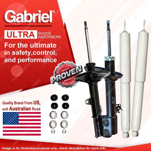 Gabriel Front + Rear Ultra LT Shock Absorbers for Toyota Rav 4 ACA20 21 22 23