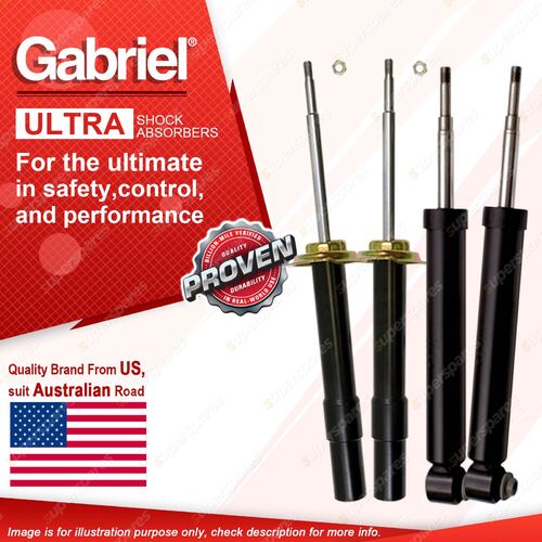 Gabriel Front + Rear Ultra Shock Absorbers for BMW 5 Series E39 528i 530i