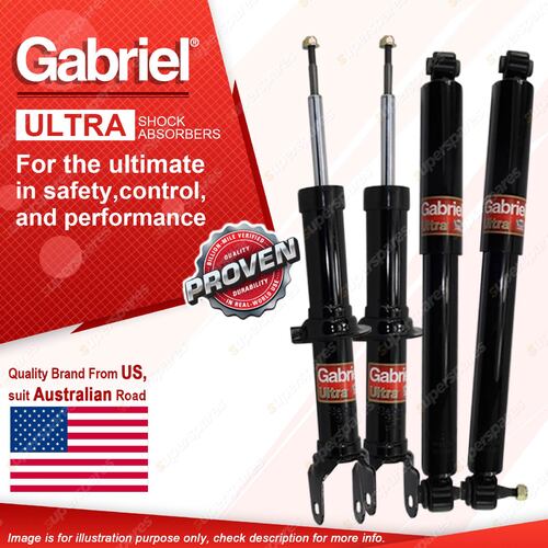 Gabriel Front + Rear Ultra Shocks for Ford Falcon BA I II BF I II Ute Cab