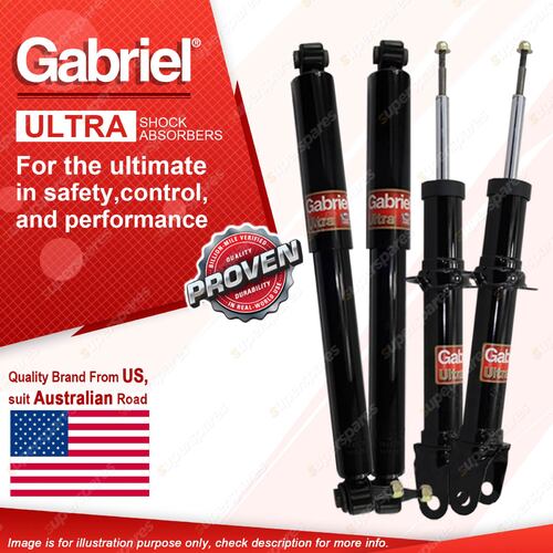 Gabriel Front + Rear Ultra Shock Absorbers for Ford Falcon BF I II