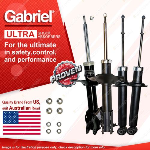 Gabriel Front + Rear Ultra Shock Absorbers for Nissan Maxima A33 01-03