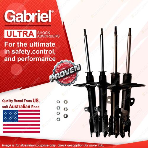 Gabriel Front + Rear Ultra Strut Shocks for Lexus ES300 MCV30R Sedan 01-08