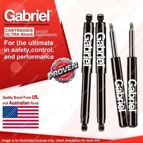 Gabriel Front + Rear Ultra Shock Absorbers for Toyota Tercel AL25 4WD Wagon