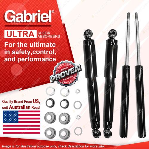 Gabriel Front + Rear Ultra Shock Absorbers for Porsche 924 944 excl turbo