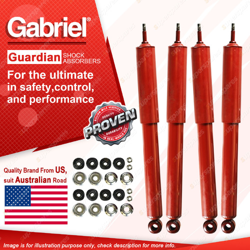 Gabriel Front + Rear Guardian Shock Absorbers for Daihatsu Rocky F70 F75 84-93